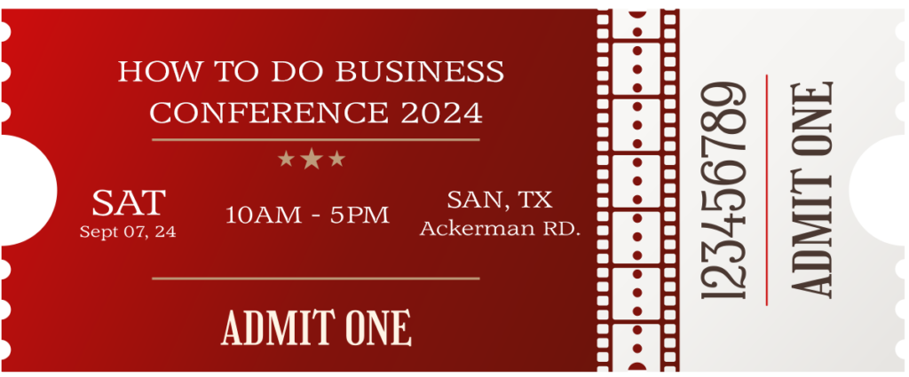 How to do Business Conference 2024 Ticket Image